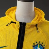 Brazil  2026 Yellow Pre-Match Windbreaker S-XXL