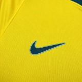Mens Brazil 2026 World Cup Home Long Sleeve Jersey S-4XL