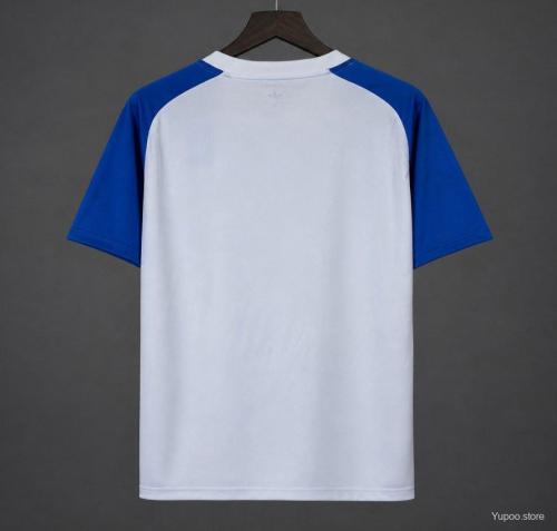 Curaçao  2026 World Cup White/Blue Pre-Match soccer jersey size S-4XL