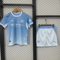 Kids Kit Manchester city 2026/27 Home Soccer Jersey size 16-28 Kids Kit Manchester city 2026/27 Home Soccer Jersey size 16-28