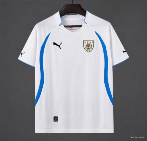 Retro Uruguay 2010 Away Soccer Jersey size S-2XL
