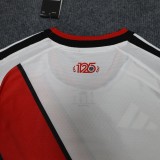 Mens River plate 2026/27 Home Player Version Suit Size S-2XL