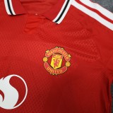 Manchester United 2026/27 Home Jersey Player Version Suit S-XXL