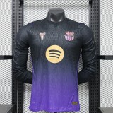 Barcelona 2026/27 Away Long Sleeve Player Version  Jersey S-2XL