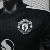 Manchester United 2026/27 Black Goalkeeper Jersey Player Version S-XXL