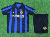 Kids Kit Inter Milan 2026/27 Home Player Version Soccer jerseys Size 16-28
