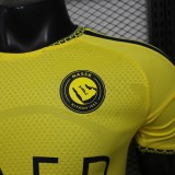 Saudi Al Nassr 2026-27 Home player version Jersey size S-2XL