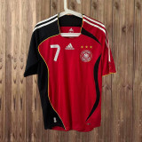 Retro 2006 Germany Away Soccer Jersey Size S-2XL