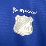 Mens Millonarios FC 2026/27 Home Soccer Jersey Size S-4XL