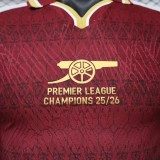 Arsenal 2026/27 Red Special  Jersey Player Version S-2XL