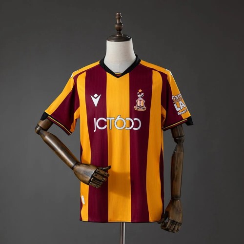 Bradford City A.F.C.2026/27 Home Soccer Jersey Size S-4XL