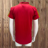 Retro Belgium 1990 Home Soccer Jersey Size S-2XL