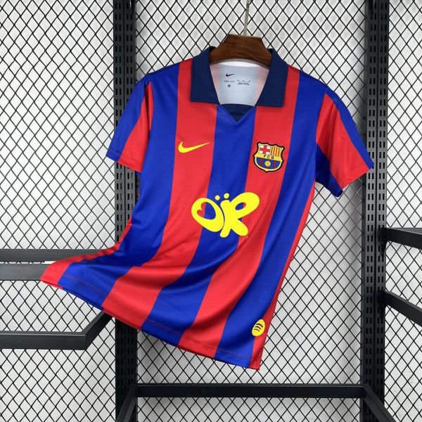 Retro Barcelona x Olivia Rodrigo 2003/04 Home Jersey Size S-2XL