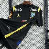 Mens Brazil 2026 World Cup Pre-Match Jersey With All Sponsors Size S-4XL