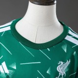 Liverpool 2026/27 Green Goalkeeper  kids kit size 16-28