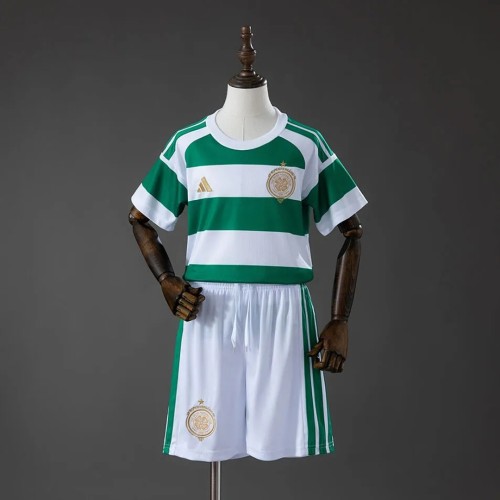 Kids Kit Celtic 2026/27  Home Soccer Jersey Size 16-28