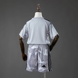 kids kit Arsenal 2026/27  Gray Goalkeeper soccer jersey size 16-28