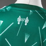 Liverpool 2026/27 Green Goalkeeper  kids kit size 16-28