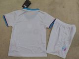Kid Kit Barcelona 2026/27 White Training Soccer Jersey Size 16-28