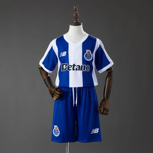 Kids Kit Porto 2026/27 Home Soccer Jersey Soccer Jersey Size 16-28
