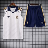 Real Madrid  2026/27 White  Vest  Suit Size S-2XL