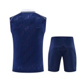 Real Madrid  2026/27 Dark Blue Vest  Suit Size S-2XL