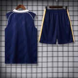 Real Madrid  2026/27 Dark Blue Vest  Suit Size S-2XL