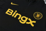 Chelsea 2026/27 Black Half zipper Training Suit S-2XL