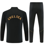 Chelsea 2026/27 Black Half zipper Training Suit S-2XL