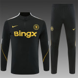 Chelsea 2026/27 Black Half zipper Training Suit S-2XL