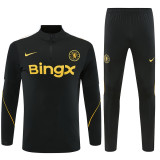 Chelsea 2026/27 Black Half zipper Training Suit S-2XL