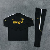 Chelsea 2026/27 Black Half zipper Training Suit S-2XL
