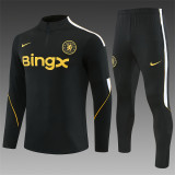 Chelsea 2026/27 Black Half zipper Training Suit S-2XL