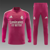 Real Madrid 2026/27  Rose training Suit  half zip Size S-2XL