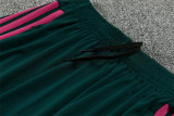 Real Madrid 2026/27 White And Green training Suit  half zip Size S-2XL