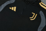 Juventus 2026/27 Black Half zipper Training Suit S-2XL