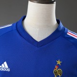 France 2002 Home Retro soccer jerseys S-2XL