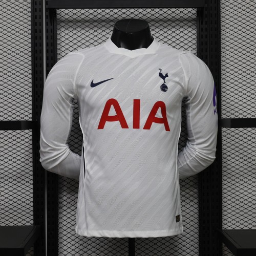 Tottenham Hotspur 2026/27 Home Long Sleeve Soccer Jersey Player Version
