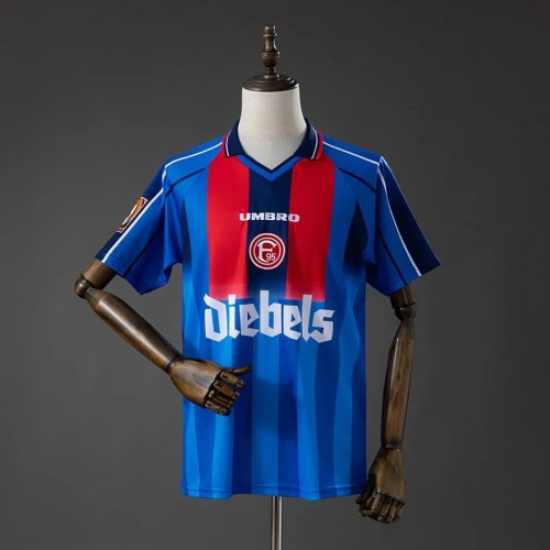 Retro 1998 Fortuna Düsseldorf away jersey size S-2XL