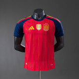 Spain 2026 World Cup Champion Edition home Player version Jersey S-4XL（Two stars）