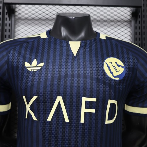 Saudi Al Nassr 2026-27 Away player version Jersey size S-2XL
