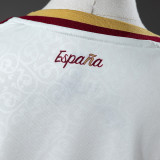 Spain 2026 World Cup Away kids Soccer jersey 16-28（Two stars）