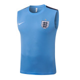 England  2026 Blue Vest  Suit Size S-2XL