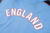England  2026 Blue Vest  Suit Size S-2XL