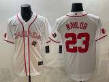 26th World Cup Canada Team Adult Outfit MLB Jersey S-3XL