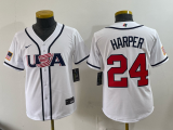 26 World Cup American Team Children's Clothing MLB Jersey XS-XL