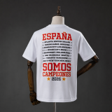Spain  We Are Champions  T-Shirt White S-3XL