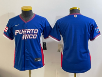 26 World Cup Puerto Rico Team Children's Clothing MLB JerseyXS-XL