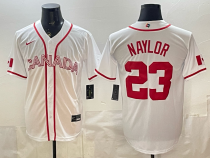 26th World Cup Canada Team Adult Outfit MLB Jersey S-3XL