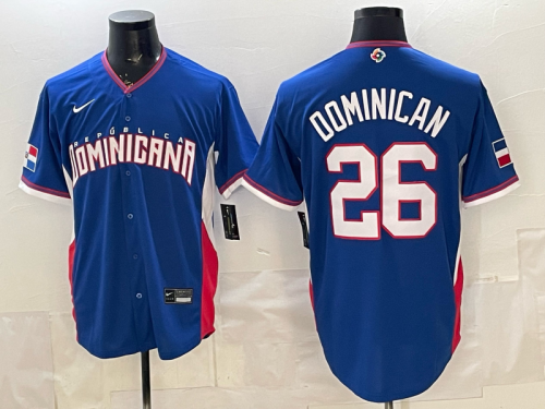 26th century Wai Dominican people MLB Jersey S-3XL